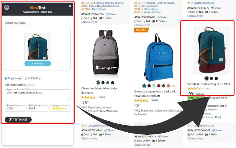 比亚马逊A/B测试更好用!!分享2个测试主图效果的工具